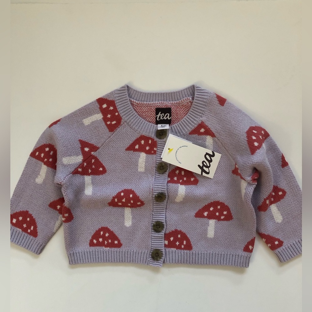 NWT Tea Collection Iconic Cardigan - Picture 6 of 8